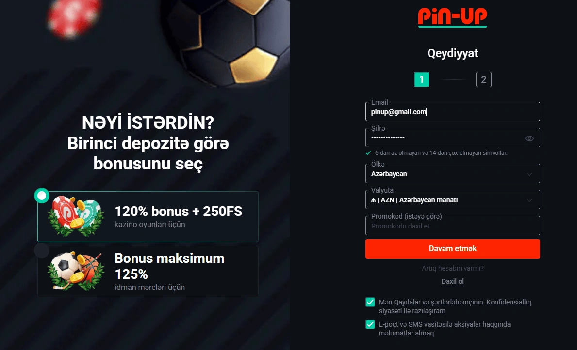 PinUp casino asan giriş və şəxsi kabinet PinUp casino giriş və şəxsi kabinet